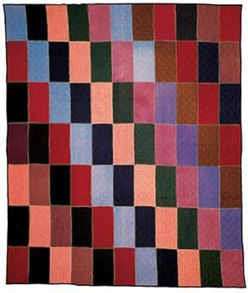 Bricks Quilt, 1920s, from the Bresler Collection